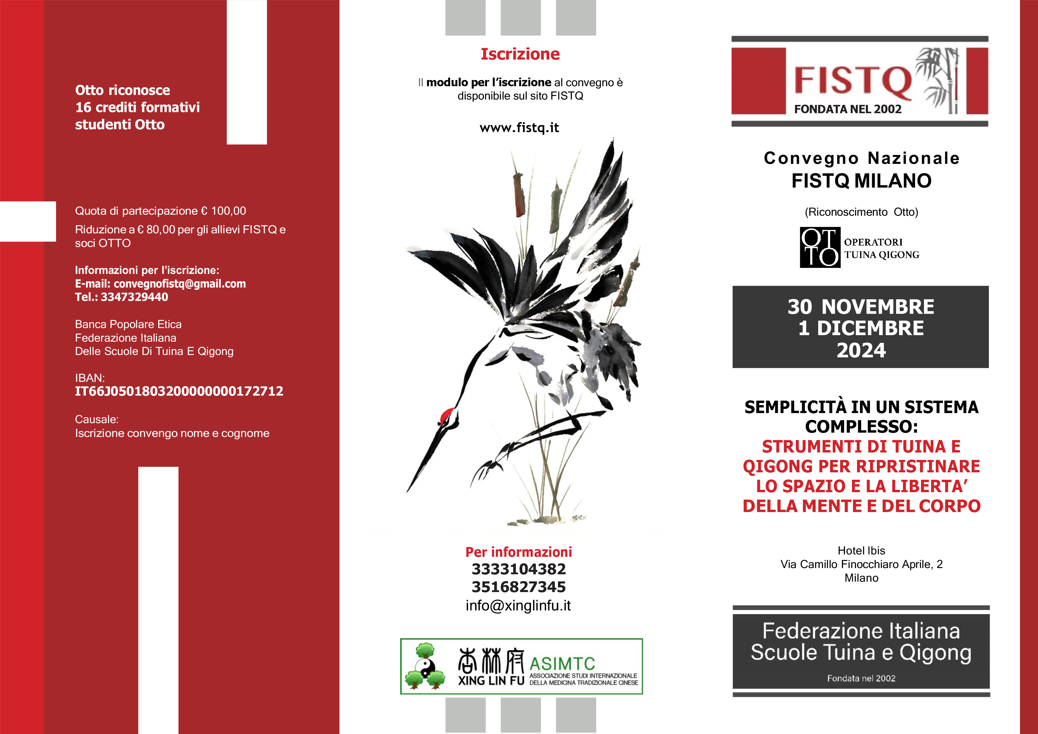 Convegno Nazionale FISTQ 2024