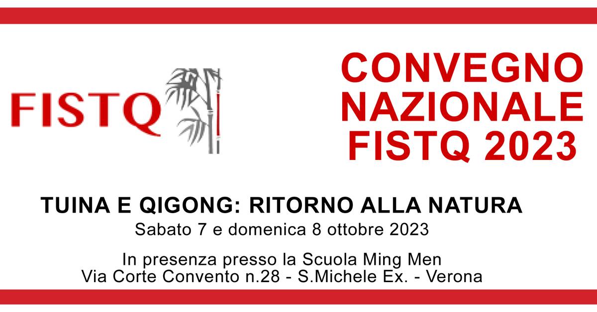 Convegno FISTQ 2023 - Verona.